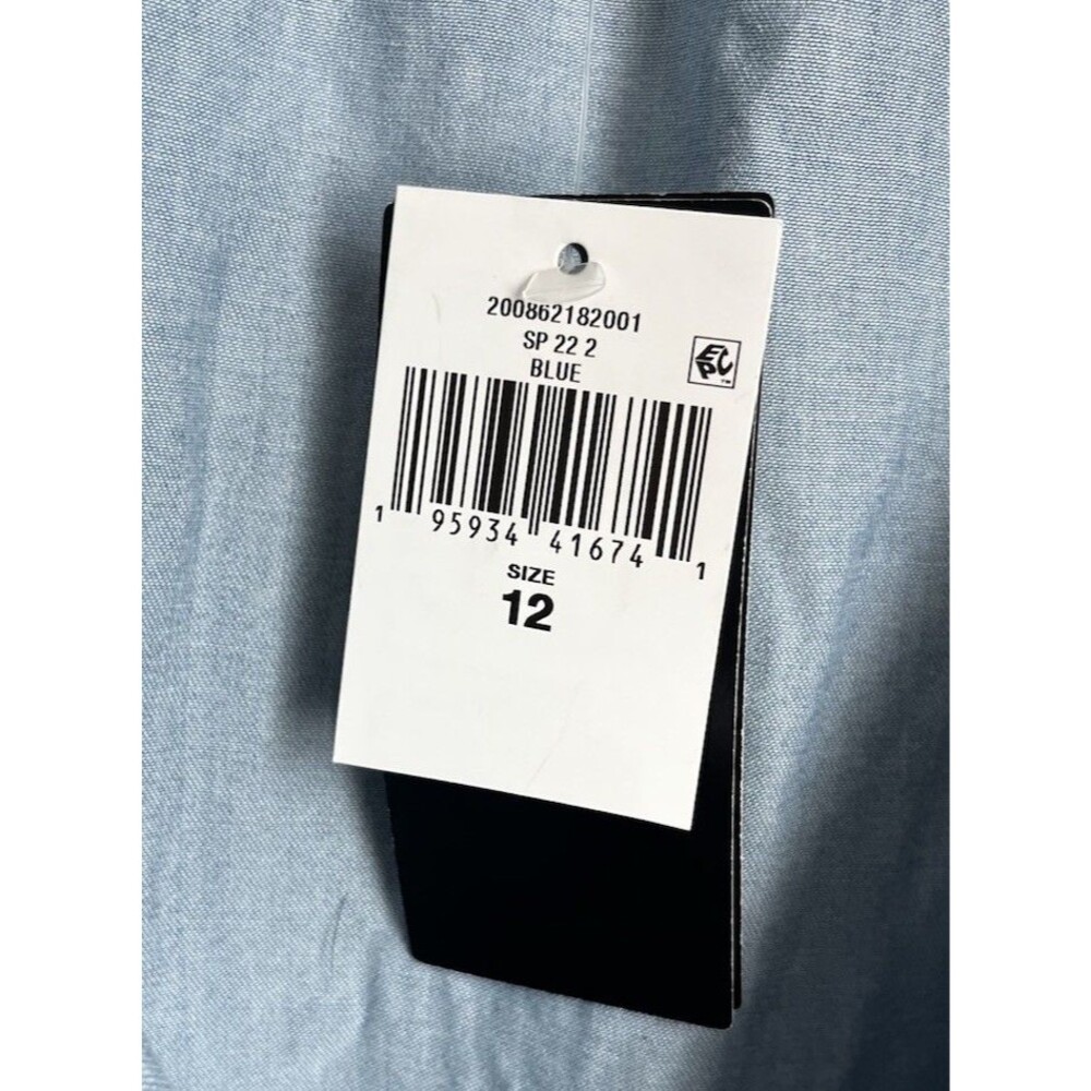 NWT! Lauren Ralph Lauren Women's 12 Tie Blouson Sleeve Dress Lyocell - Picture 5 of 9
